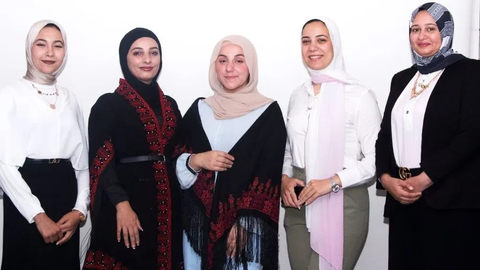 Young women activists from the YW4A Program